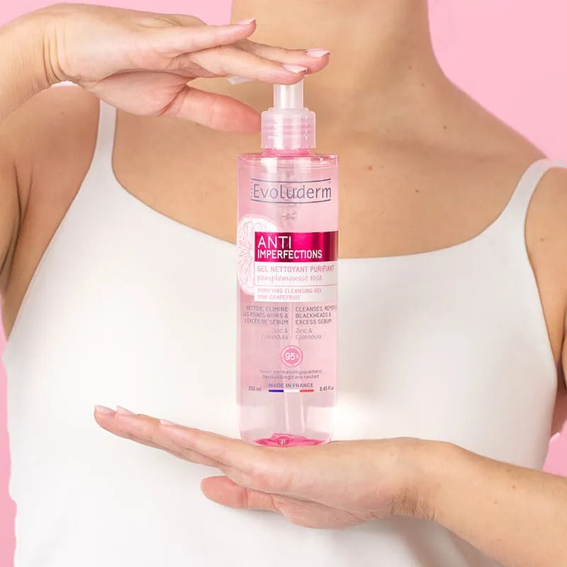 Lot de 3 Gels Nettoyant Purifiant Anti-Imperfections