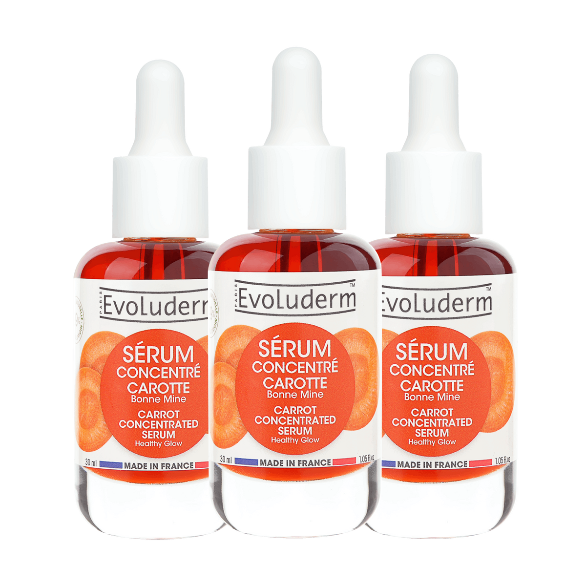Lot de 3 Sérum Concentré Bonne Mine Carotte