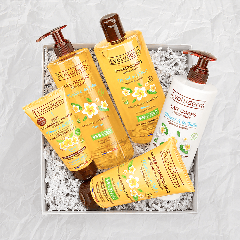 Coffret Soin Corps & Cheveux Monoï