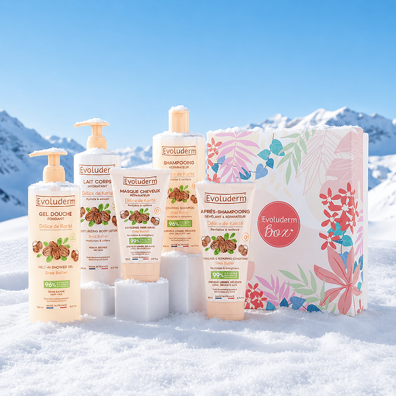 Délice de Karité Body and Hair Box + FREE Comb