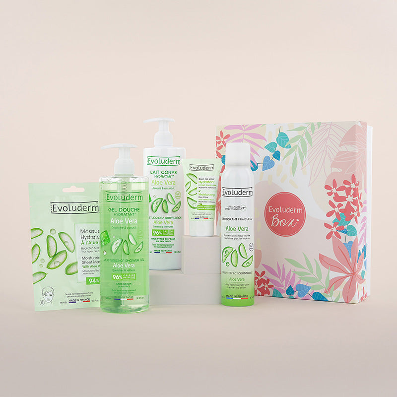 100% Aloe Vera Set für Gesicht und Körper