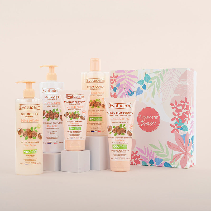 Délice de Karité Body and Hair Box + FREE Comb