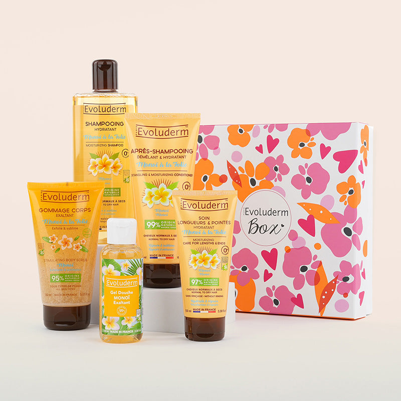Coffret Idyllique Corps & Cheveux Monoï à la Folie