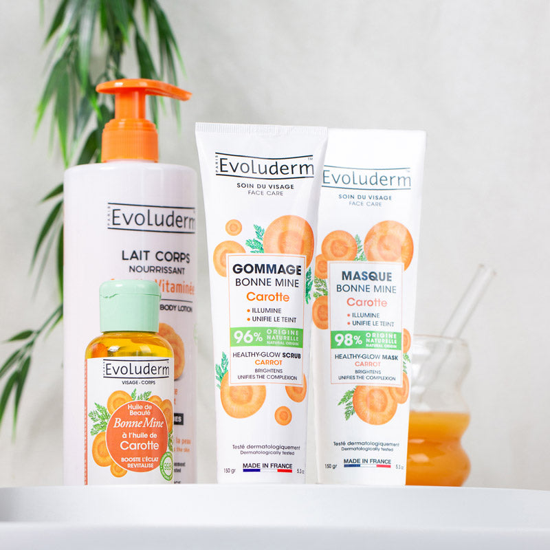 Routine Visage et Corps 100% Carotte + Pad Offert