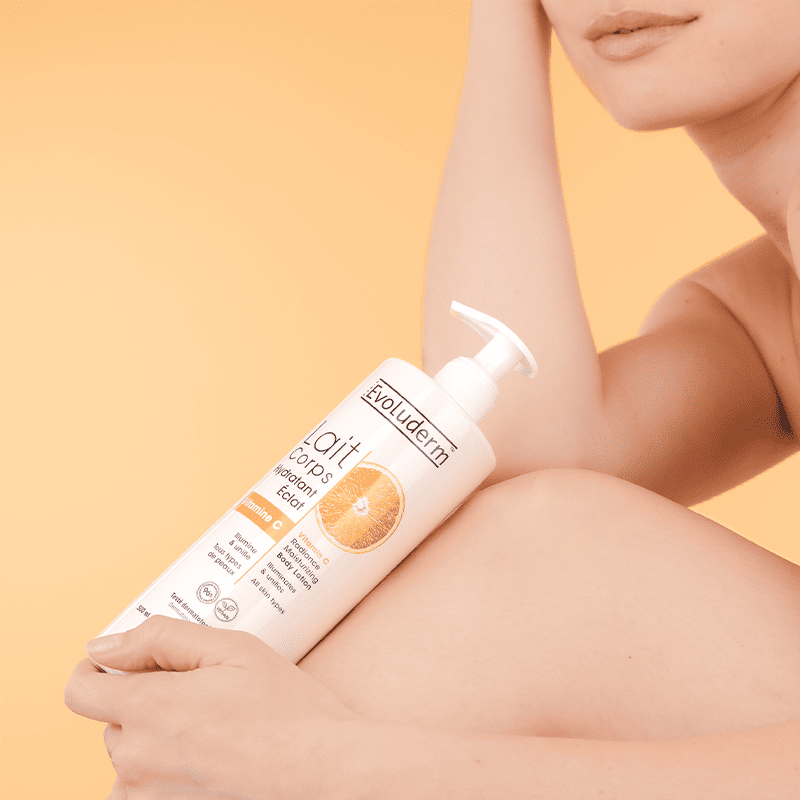 Feuchtigkeitsspendende Körperlotion mit Vitamin C für mehr Ausstrahlung