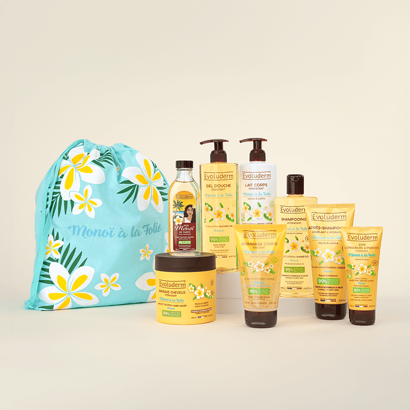 Routine Corps & Cheveux Monoï à La Folie