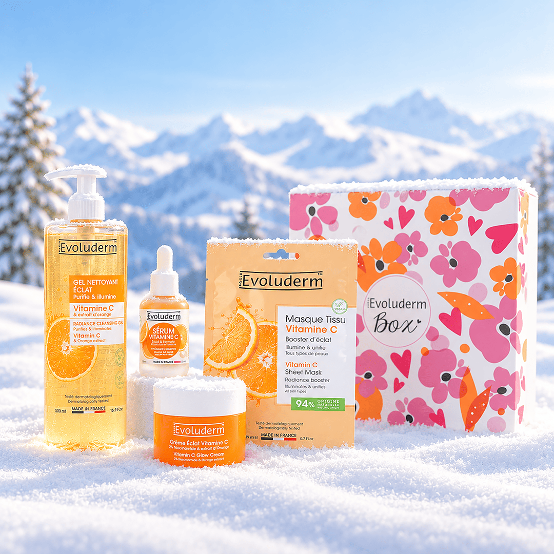 100% Vitamin C Face Box + 2 Free Cotton Pads
