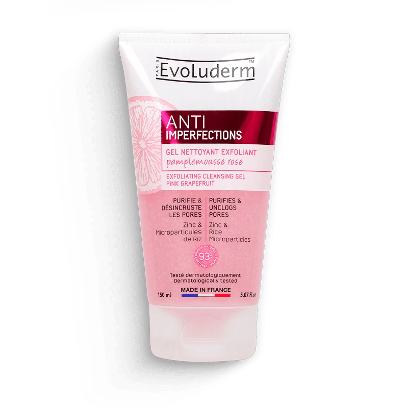 Gel Nettoyant Exfoliant Anti-Imperfections