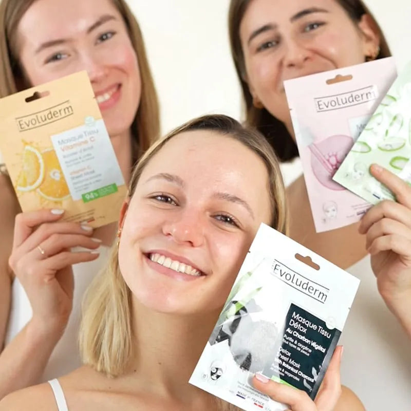 Masque Tissu Vitamine C de la marque Evoluderm