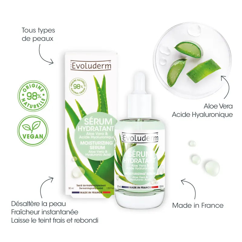 Lot de 3 Sérums Hydratant