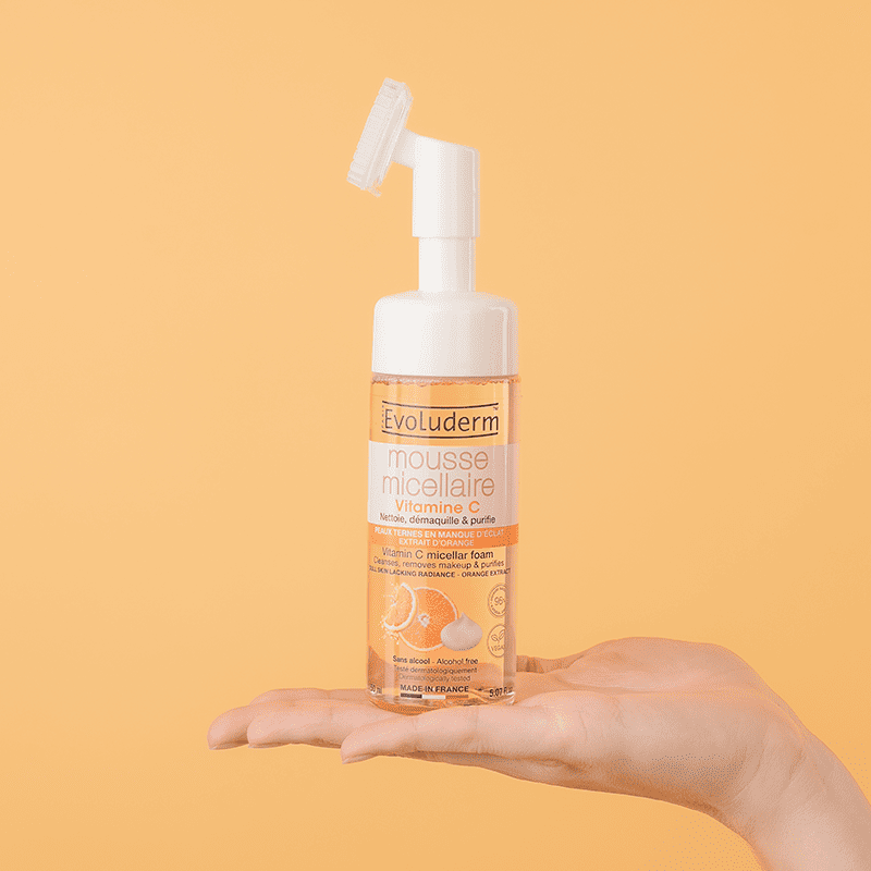 Mousse Micellaire Vitamine C de la marque Evoluderm