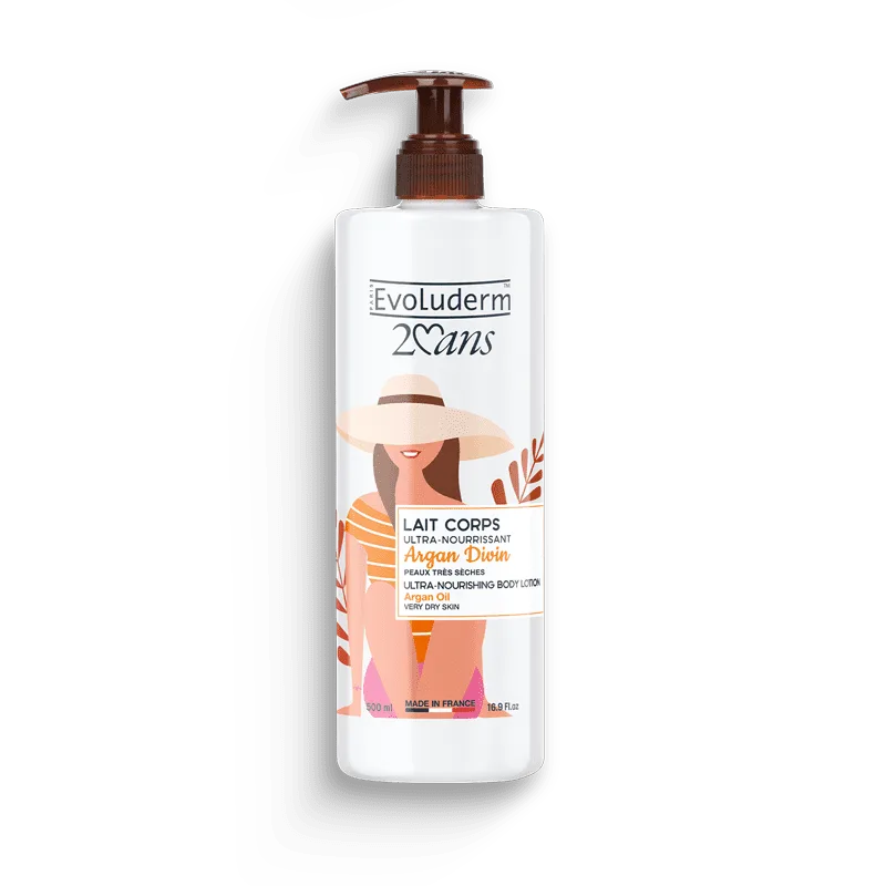 Lot de 3 Laits Corps Ultra-Nourrissant Argan Divin