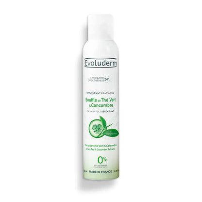 Lot de 4 Déodorants Fraîcheur Souffle de Thé Vert & Concombre