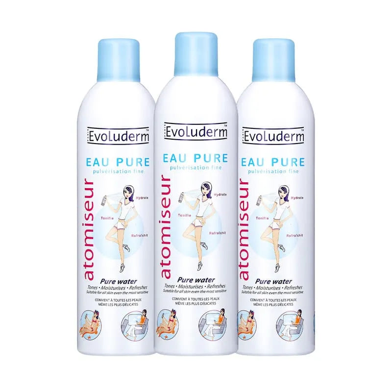 Lot de 3 Atomiseurs Eau Pure