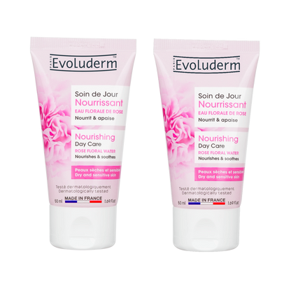 Lot de 2 Soin de Jour Nourrissant Peaux Sèches et Sensibles
