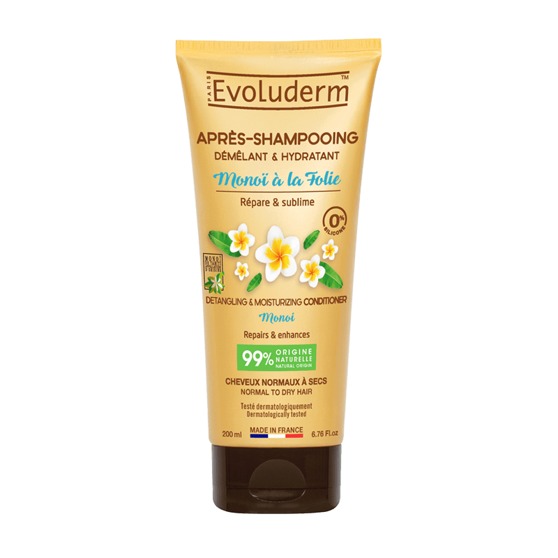 Après-Shampoing Démêlant & Hydratant Monoï à la Folie