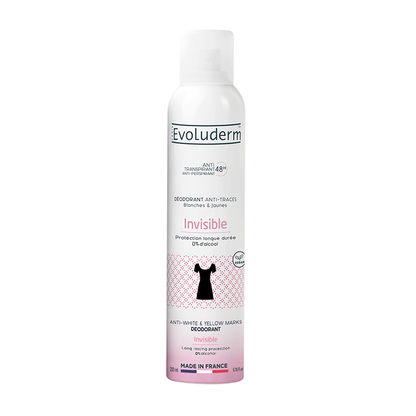 Déodorant Anti-Transpirant 48H Anti-Traces Blanches & Jaunes Invisible