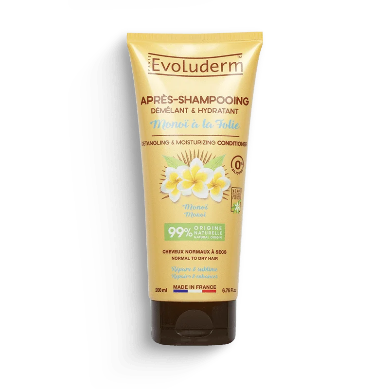Après-Shampoing Démêlant & Hydratant Monoï à la Folie