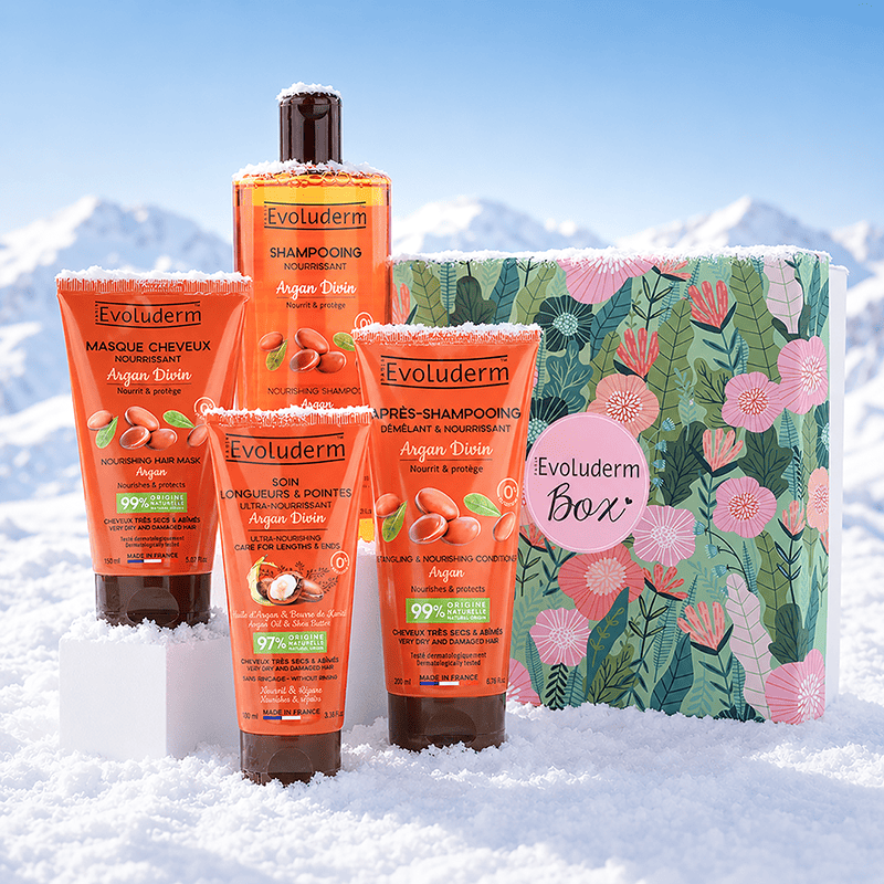 Argan Divin Hair Box + Free scrunchie