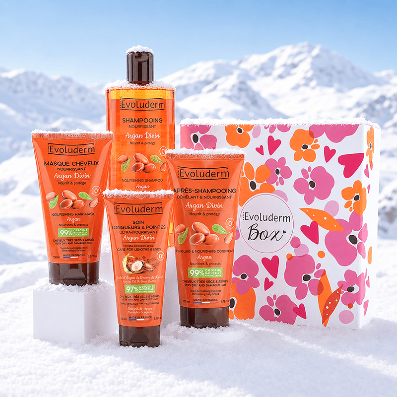 Argan Divin Hair Box + Free scrunchie
