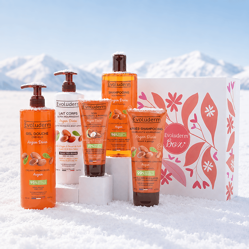 Coffret Hammam Corps & Cheveux Argan Divin