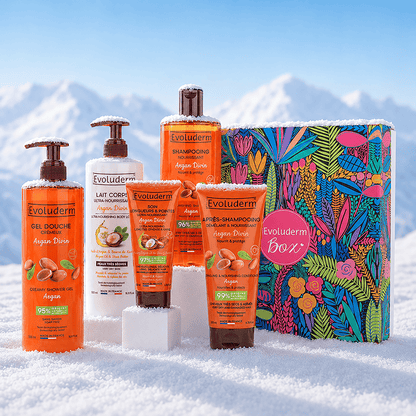 Coffret Hammam Corps & Cheveux Argan Divin