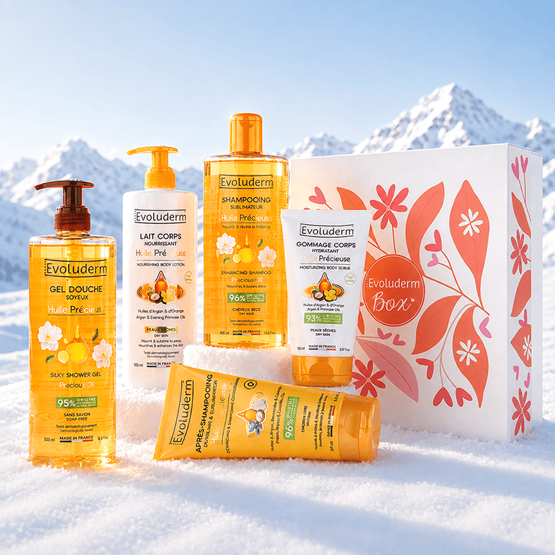Coffret Soyeux Corps & Cheveux Huile Précieuse
