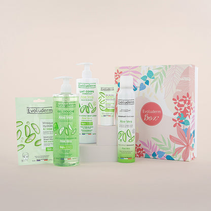 100% Aloe Vera Set für Gesicht und Körper