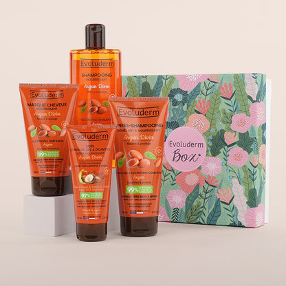 Argan Divin Hair Box + Free scrunchie