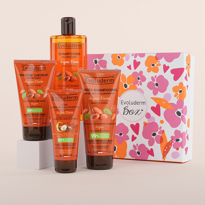 Argan Divin Hair Box + Free scrunchie