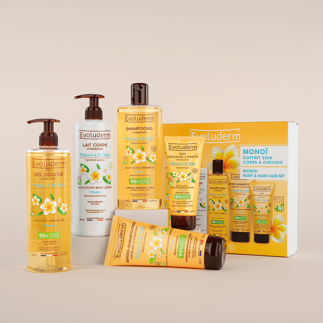 Coffret Soin Corps & Cheveux Monoï