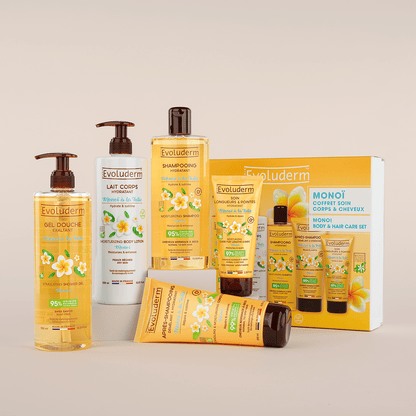 Coffret Soin Corps & Cheveux Monoï