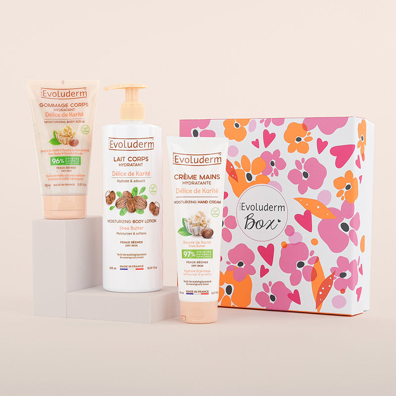 Délice de Karité Body Box + Free Exfoliating glove