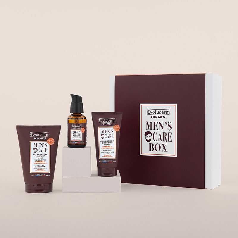 Gesichts-Set für Männer mit 3 Produkten