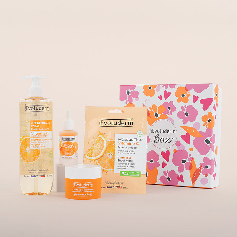 100% Vitamin C Face Box + 2 Free Cotton Pads