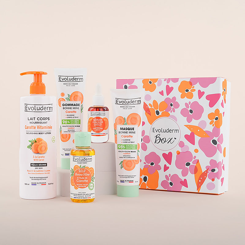 Coffret Visage & Corps 100% Carotte