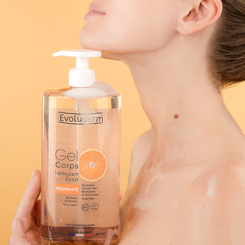 Gel Corps Nettoyant Éclat Vitamine C