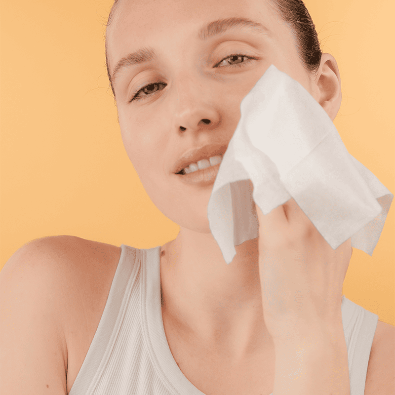 25 Lingettes Démaquillantes Eau Micellaire Vitamine C