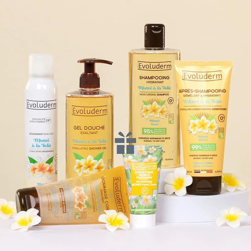Polynesien-Auszeit Körper & Haar Monoi + Monoi Handcreme GRATIS