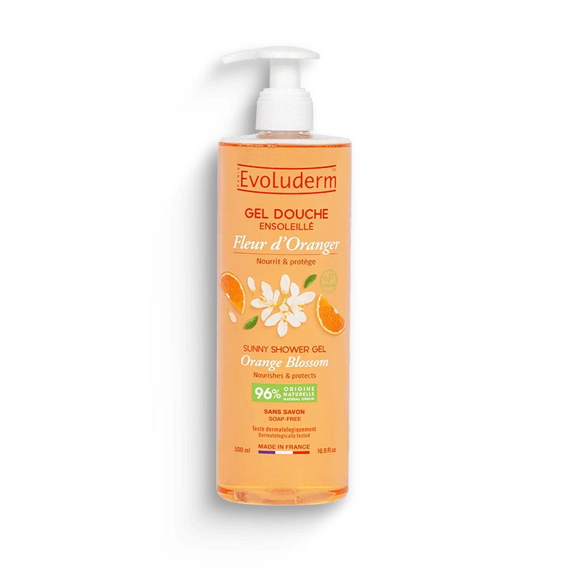Sonnige Orangenblüten Duschgel