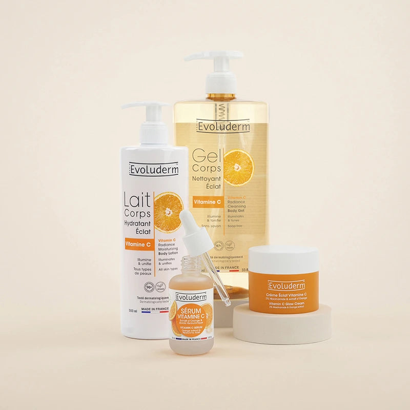 Routine 4 produits Visage et Corps Vitamine C