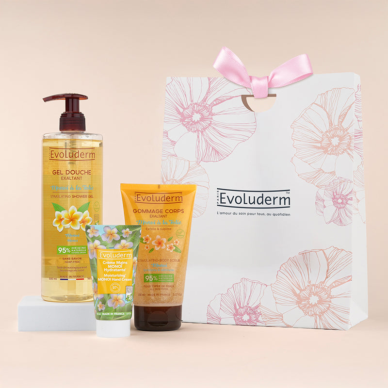 Pochette Cadeau 3 produits Monoï à la Folie