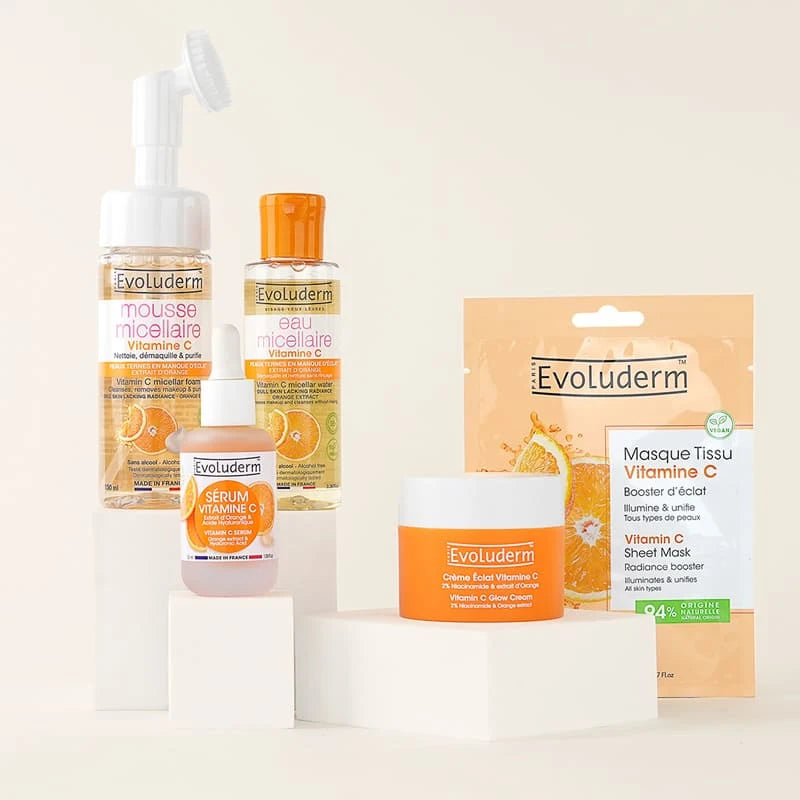 Routine Visage 5 produits Vitamine C
