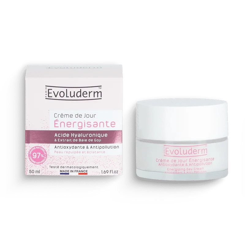 Crème de Jour Énergisante Antioxydante & Anti-Pollution