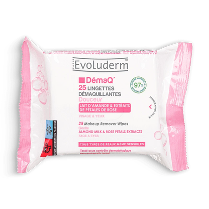 25 Lingettes Démaquillantes Douceur