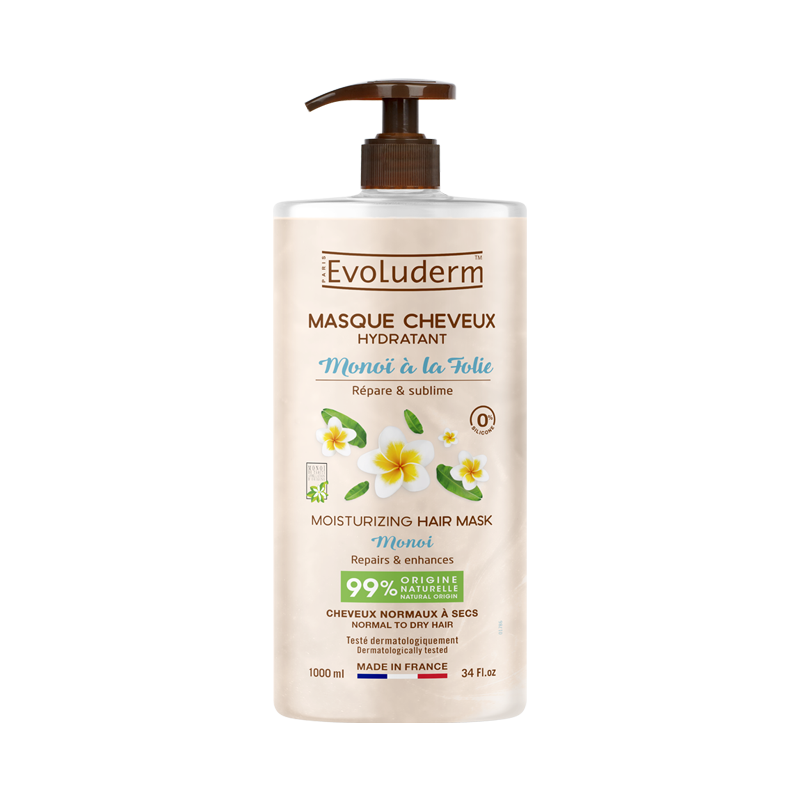 Masque Cheveux Hydratant Monoï à la Folie
