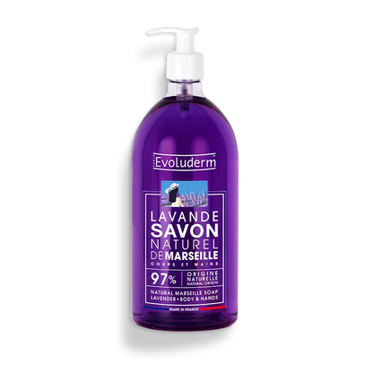 Savon Naturel de Marseille Lavande
