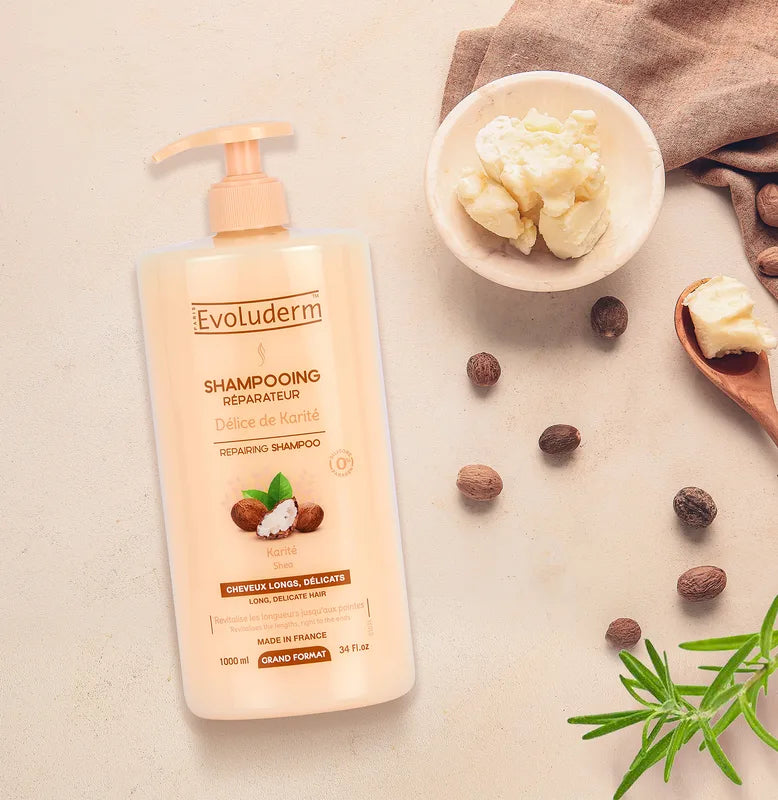 Lot de 3 Shampoing Réparateur Délice de Karité 1000 ml
