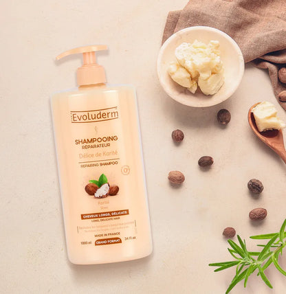 Lot de 3 Shampoing Réparateur Délice de Karité 1000 ml