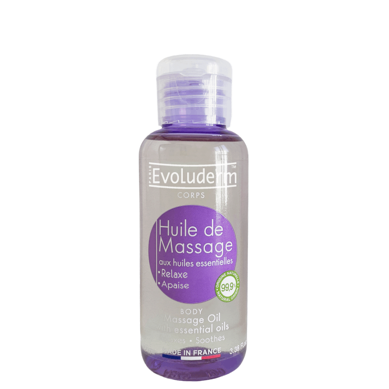 Huile de massage aux huiles essentielles